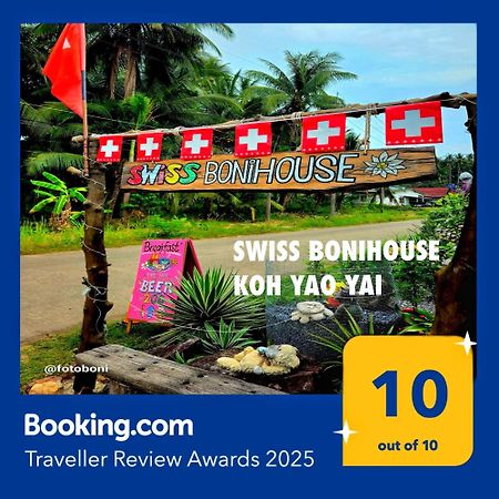 Swiss Bonihouse Koh Yao Yai Hotel Ban Pru Nai Eksteriør billede